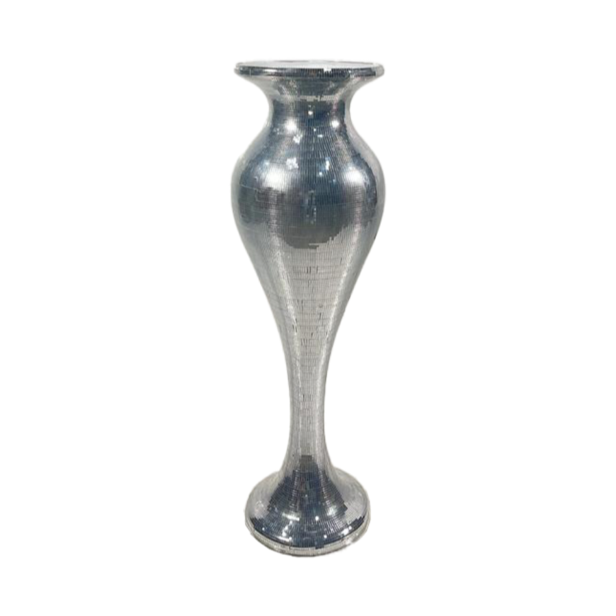 Spiegelglas Vase Curvy